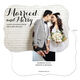 Black Married and Merry Holiday Photo Cards Image 1 of 5